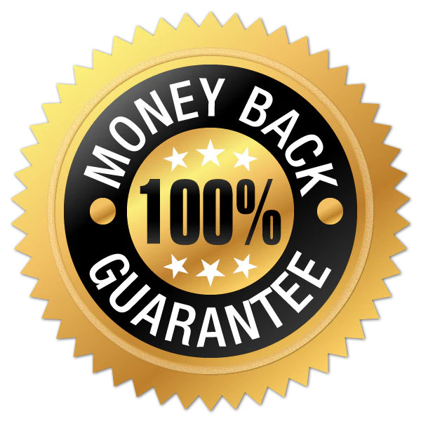 100% Satisfaction Guaranteed 60 Day Money Back Guarantee